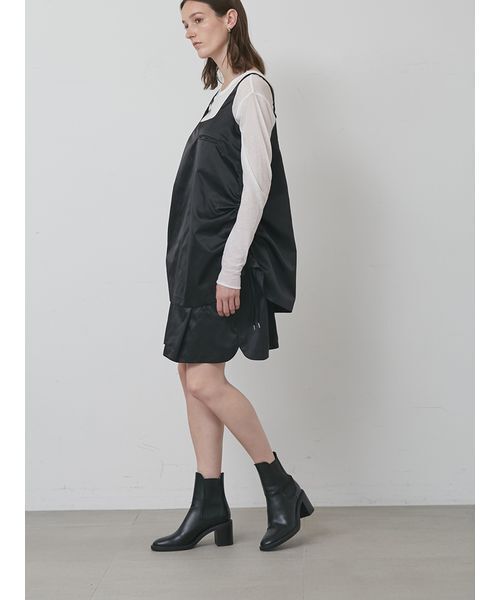 styling/(スタイリング)の「Uネック2WAYカットトップス(Tシャツ/カットソー・レディース・ブラック/カーキ/ホワイト・F)」の17枚目の写真