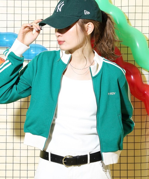 NERDY ミント　セットアップ 新品未使用 NERDY ノルディ セットアップ プリントロゴ ミント S