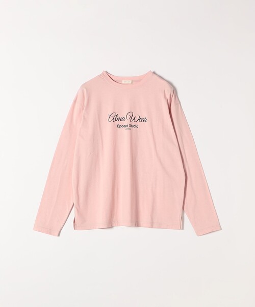 monmimi（モンミミ）の「【SHIPS any別注】MONMIMI:〈洗濯機可能〉ロゴ プリント ロンTEE 25AW（Tシャツ/カットソー・レディース・ライトブルー/ホワイト/ピンク・ONE SIZE）」の17枚目の写真