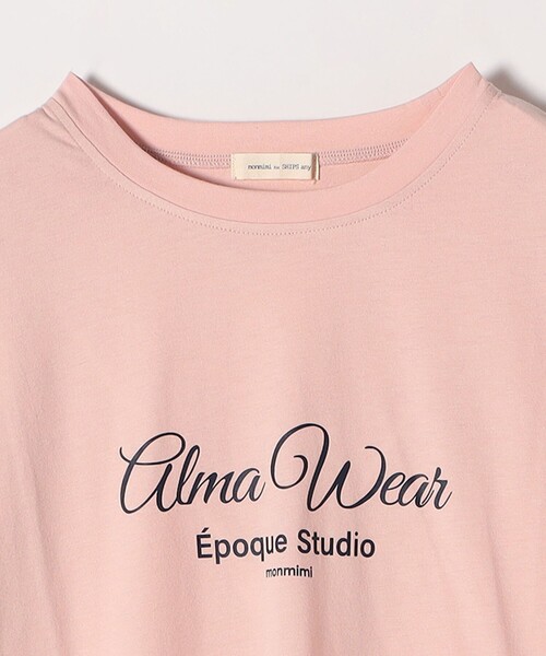 monmimi（モンミミ）の「【SHIPS any別注】MONMIMI:〈洗濯機可能〉ロゴ プリント ロンTEE 25AW（Tシャツ/カットソー・レディース・ライトブルー/ホワイト/ピンク・ONE SIZE）」の16枚目の写真