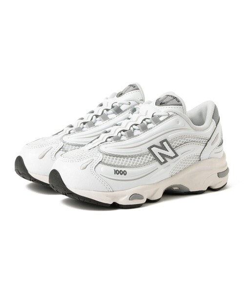 こども ビームス（コドモビームス）の「New Balance / PV1000（17～21.5cm）（スニーカー・キッズ・ホワイト/ベージュ・17.5/18/18.5/19/19.5/20/20.5/21/21.5/17）」の6枚目の写真