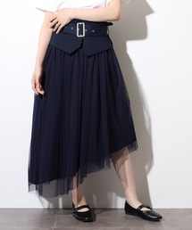 Nohea コルセットアシメトリースカート