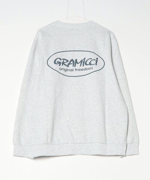 Gramicci(グラミチ)の「ORIGINAL FREEDOM SWEATSHIRT|オリジナルフリーダムスウェットシャツ(スウェット・メンズ・ダークブラウン系/オレンジ/ヘザーグレー・XL/XXL/S/M/L)」の9枚目の写真