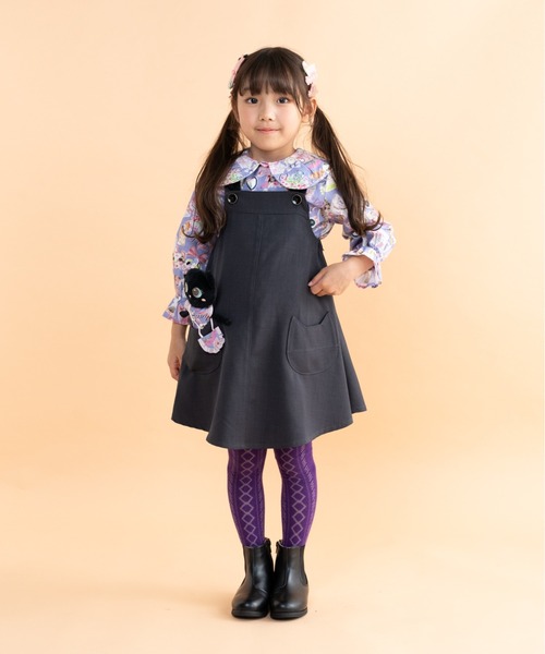 ねこポケットジャンスカ（ジャンパースカート）｜nino（ニノ）の