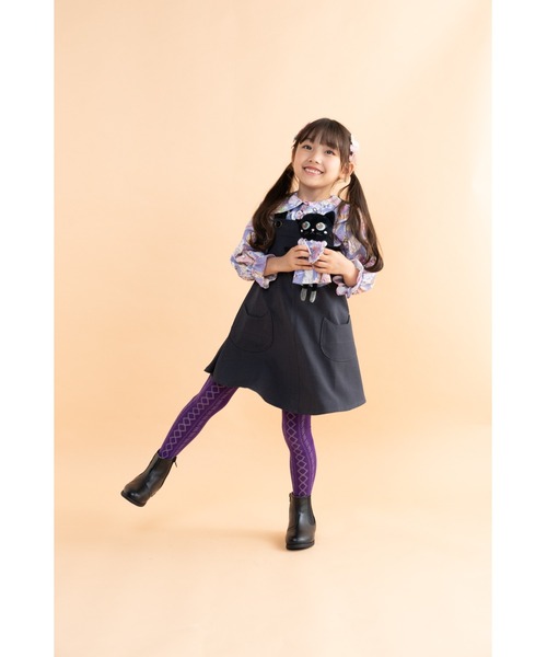 ねこポケットジャンスカ（ジャンパースカート）｜nino（ニノ）の