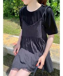 ehka sopo | 前後2WAYイレヘムキャミチュニック(チュニック)