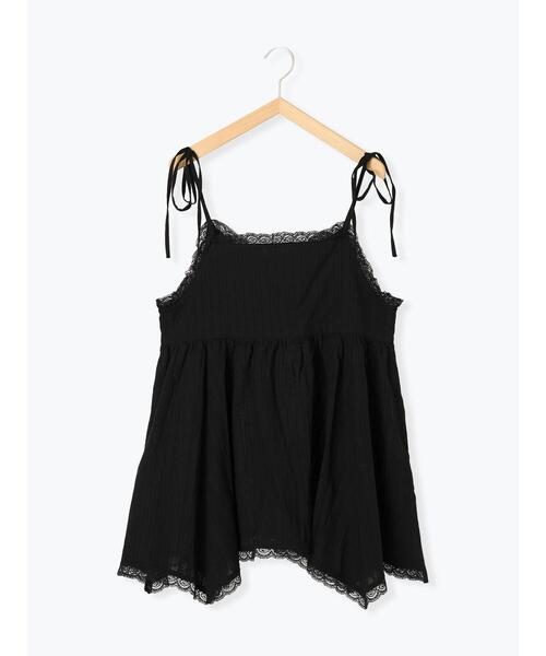 ehka sopo(エヘカソポ)の「前後2WAYイレヘムキャミチュニック(チュニック・レディース・オフホワイト/ブラック/キナリ・F)」の21枚目の写真