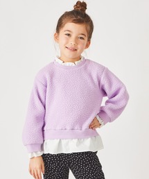 ever closet（エバークローゼット）の「裾フリルボアトレーナー（その他トップス）」