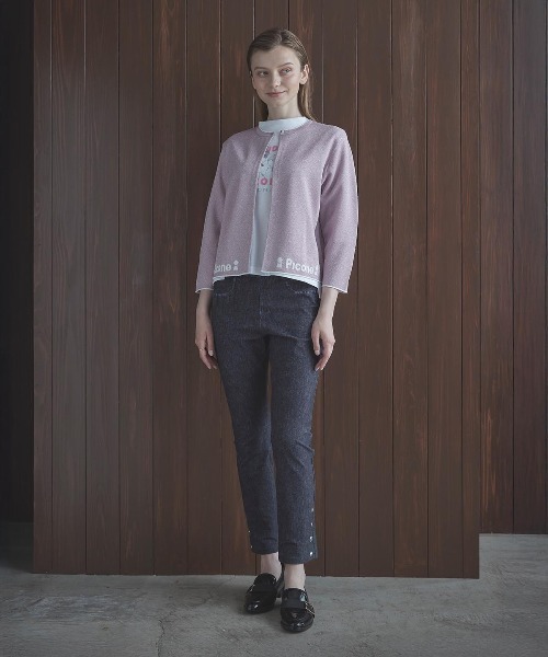 STUDIO PICONE(スタジオピッコーネ)の「フロッキーロゴ七分袖プルオーバー(Tシャツ/カットソー・レディース・ブラック/ホワイト/ブラウン・LL/L/M)」の18枚目の写真