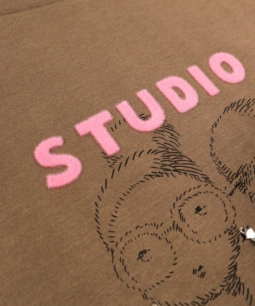 STUDIO PICONE(スタジオピッコーネ)の「フロッキーロゴ七分袖プルオーバー(Tシャツ/カットソー・レディース・ブラック/ホワイト/ブラウン・LL/L/M)」の20枚目の写真