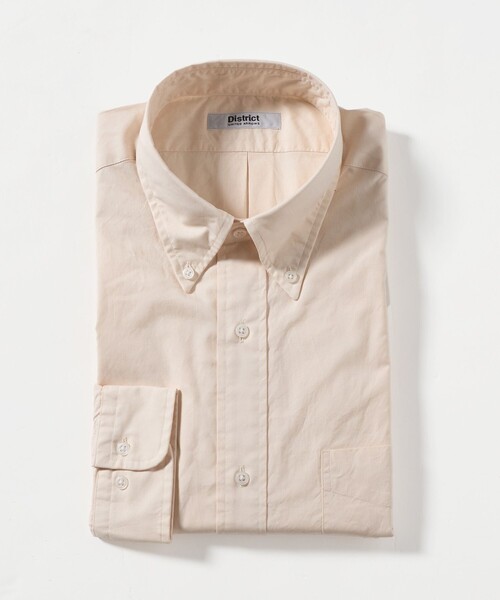 District（ディストリクト）の「＜District＞ブロード ボタンダウンシャツ（シャツ/ブラウス・メンズ・クリーム/ホワイト・15  1/2/16）」の16枚目の写真