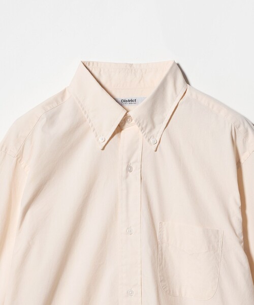 District（ディストリクト）の「＜District＞ブロード ボタンダウンシャツ（シャツ/ブラウス・メンズ・クリーム/ホワイト・15  1/2/16）」の13枚目の写真