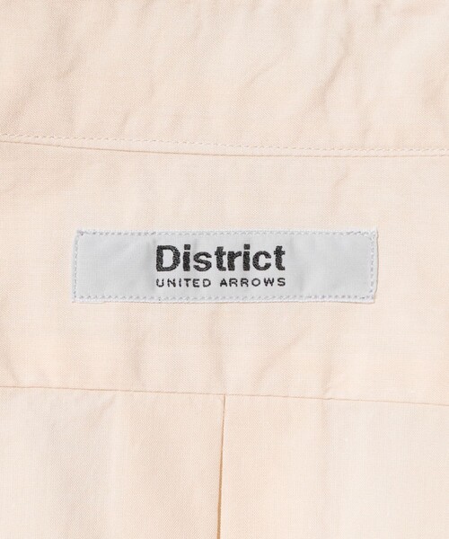 District（ディストリクト）の「＜District＞ブロード ボタンダウンシャツ（シャツ/ブラウス・メンズ・クリーム/ホワイト・15  1/2/16）」の4枚目の写真