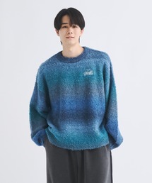 グラデーションルーズニット