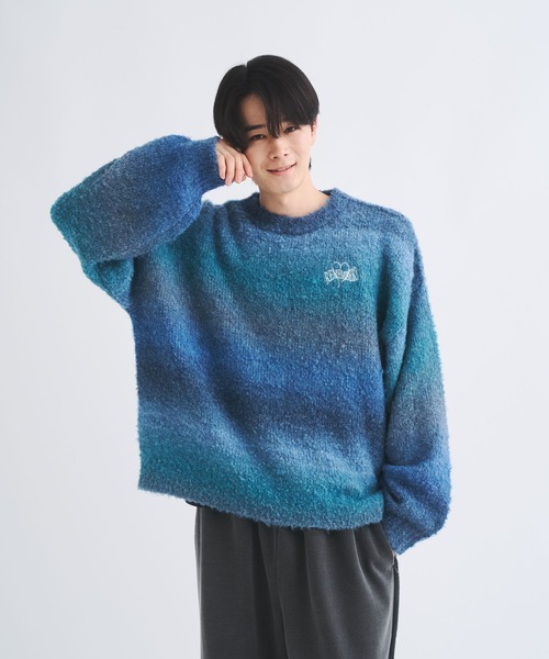 グラデーションルーズニット（ニット/セーター）｜Remember.（リ