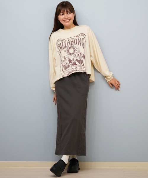 BILLABONG（ビラボン）の「BILLABONG/ビラボン スカート スウェット BF014-611（スカート・レディース・スミクロ/ホワイト・L/M）」の15枚目の写真