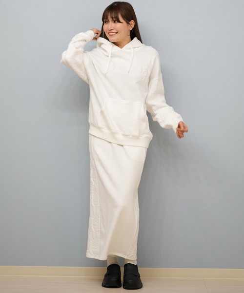 BILLABONG（ビラボン）の「BILLABONG/ビラボン スカート スウェット BF014-611（スカート・レディース・スミクロ/ホワイト・L/M）」の10枚目の写真