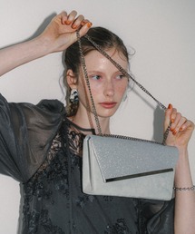 Glitter & Suede touch bag