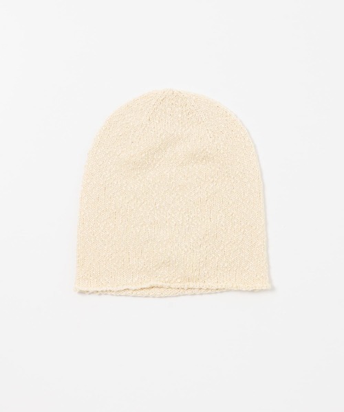 KBF（ケイビーエフ）の「イージーニットビーニー（ニットキャップ/ビーニー・レディース・ブラック/アイボリー・ONE）」の8枚目の写真