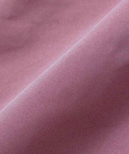 シャイニータフタバックフリルフードブルゾン