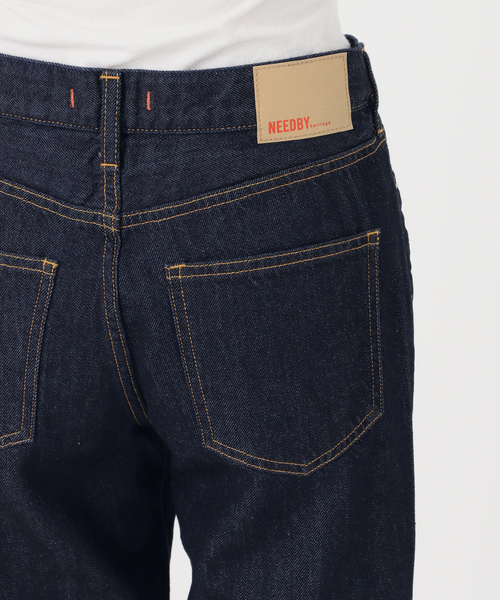 NEEDBY heritage（ニードバイヘリテージ）の「《NOBLE別注》NEED by heritage/ニードバイヘリテージ  LINDY（デニムパンツ・レディース・ネイビー/ブルー・23/24/25/26）」の6枚目の写真