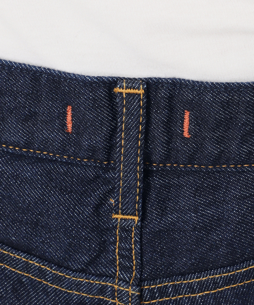 NEEDBY heritage（ニードバイヘリテージ）の「《NOBLE別注》NEED by heritage/ニードバイヘリテージ  LINDY（デニムパンツ・レディース・ネイビー/ブルー・23/24/25/26）」の8枚目の写真