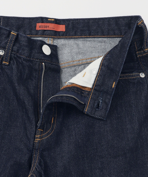 NEEDBY heritage（ニードバイヘリテージ）の「《NOBLE別注》NEED by heritage/ニードバイヘリテージ  LINDY（デニムパンツ・レディース・ネイビー/ブルー・23/24/25/26）」の9枚目の写真