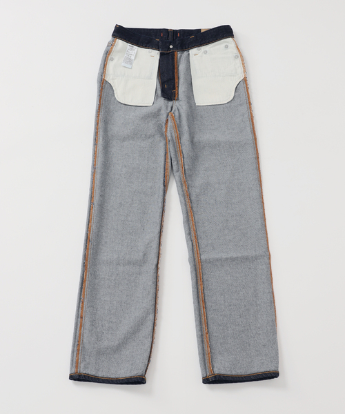 NEEDBY heritage（ニードバイヘリテージ）の「《NOBLE別注》NEED by heritage/ニードバイヘリテージ  LINDY（デニムパンツ・レディース・ネイビー/ブルー・23/24/25/26）」の10枚目の写真