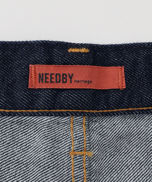 NEEDBY heritage（ニードバイヘリテージ）の「《NOBLE別注》NEED by heritage/ニードバイヘリテージ  LINDY（デニムパンツ・レディース・ネイビー/ブルー・23/24/25/26）」の11枚目の写真