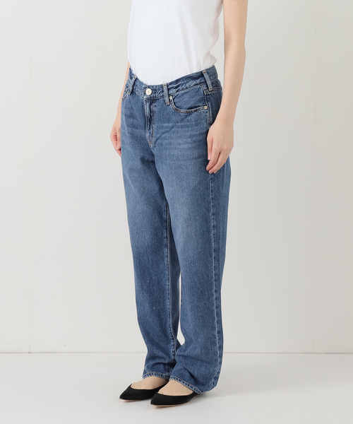 NEEDBY heritage（ニードバイヘリテージ）の「《NOBLE別注》NEED by heritage/ニードバイヘリテージ  LINDY（デニムパンツ・レディース・ネイビー/ブルー・23/24/25/26）」の18枚目の写真