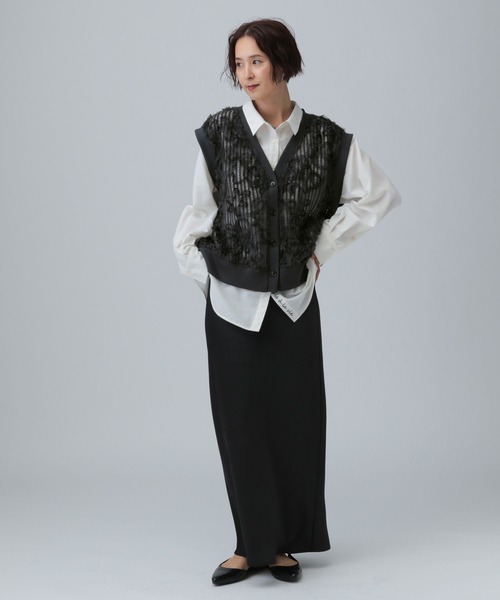 LEPSIM 黒 ベスト フリーサイズ LEPSIM｜テーラードベストAW | Rakuten Fashion(楽天