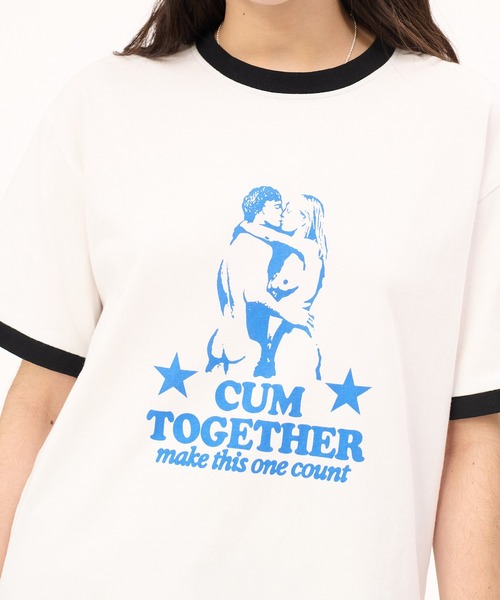 Carne Bollente（カルネボレンテ）の「Make This One Count（Tシャツ/カットソー・メンズ・ホワイト・S/M/L）」の3枚目の写真