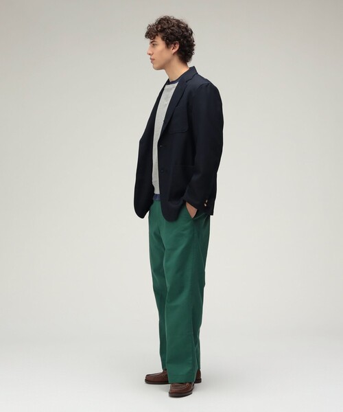 BEAMS PLUS（ビームスプラス）の「3B Comfort Blazer Uniform Serge（テーラードジャケット・メンズ・ネイビー・SMALL/MEDIUM/LARGE/X-LARGE）」の4枚目の写真