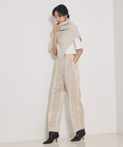 qualite（カリテ）の「フォックスカシミアスヌード/レイヤード/秋服/冬服（その他トップス・レディース・ライトベージュ/モカ・フリー）」の10枚目の写真