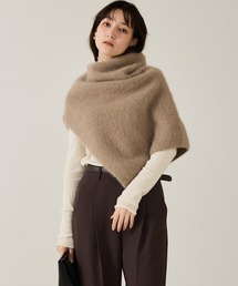 qualite | フォックスカシミアスヌード/レイヤード/秋服/冬服(その他トップス)