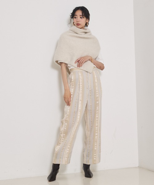 qualite（カリテ）の「フォックスカシミアスヌード/レイヤード/秋服/冬服（その他トップス・レディース・ライトベージュ/モカ・フリー）」の21枚目の写真