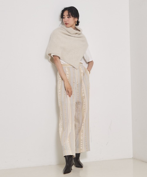 qualite（カリテ）の「フォックスカシミアスヌード/レイヤード/秋服/冬服（その他トップス・レディース・ライトベージュ/モカ・フリー）」の22枚目の写真