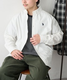 【U.S. POLO ASSN.】ロイヤルオックス ボタンダウンシャツ ポニー刺繍 LONG SLEEVE SHIRT