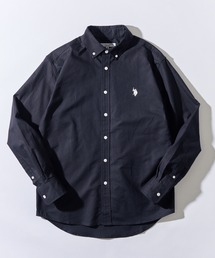 U.S. POLO ASSN.（ユーエスポロアッスン）の「【U.S. POLO ASSN.】Classical Logo クラシカルワンポイントロゴ ポニー刺繍 BDシャツ BD LONG SLEEVE SHIRT（シャツ/ブラウス・メンズ）」