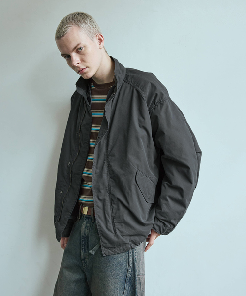 M65 ショート モッズ ガーメントダイ / ライナー付き（ミリタリー