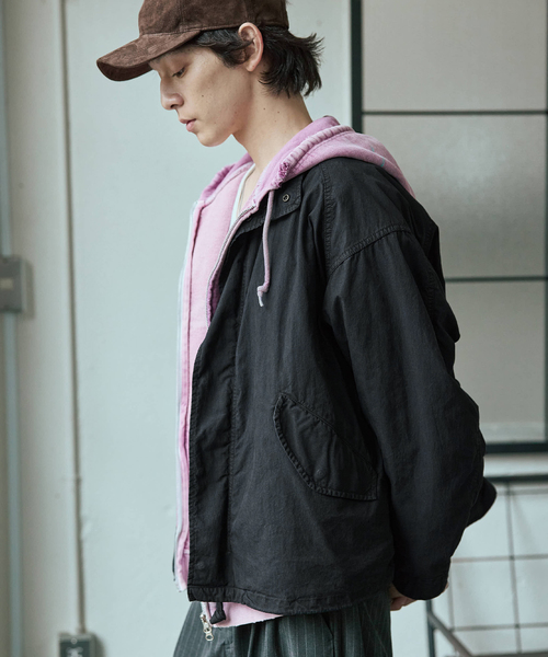 ジャーナルスタンダード　m-65ジャケット M65 ショート モッズ ガーメントダイ / ライナー付き