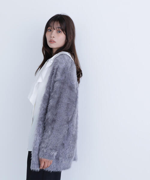 NATURAL BEAUTY BASIC(ナチュラルビューティーベーシック)の「◇【Oggi掲載】デザインラッフルブラウス(シャツ/ブラウス・レディース・ブラック/ベージュ/オフホワイト・FREE)」の14枚目の写真