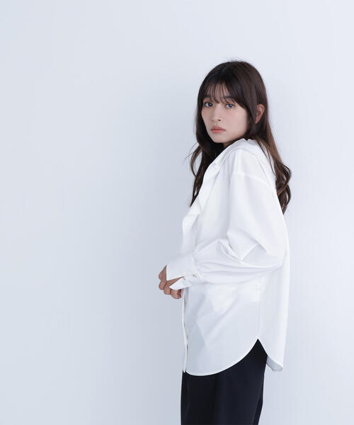 NATURAL BEAUTY BASIC(ナチュラルビューティーベーシック)の「◇【Oggi掲載】デザインラッフルブラウス(シャツ/ブラウス・レディース・ブラック/ベージュ/オフホワイト・FREE)」の17枚目の写真