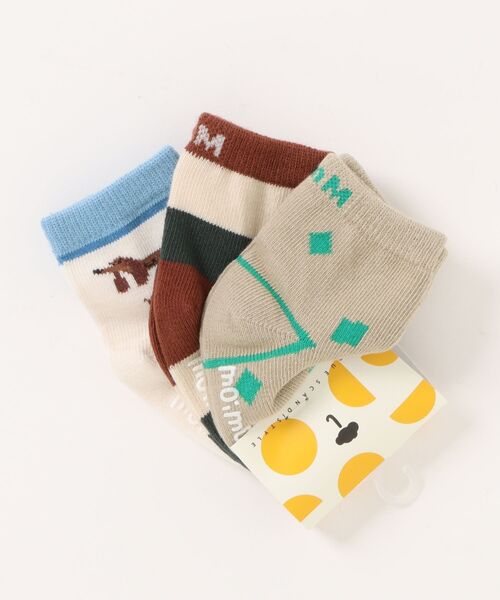 moimoln(モイモルン)の「【3点セット】エムエムソックス(ソックス/靴下・キッズ・カーキ・10cm/16.0cm/14.0cm/12cm)」の7枚目の写真