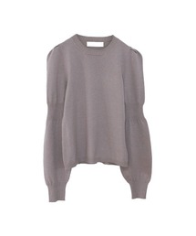 Marilyn Moon | 14g wool modern sleeve top(ニット/セーター)