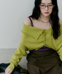 トップス（グリーン・カーキ/緑色系・フリル）ファッション通販 - ZOZOTOWN