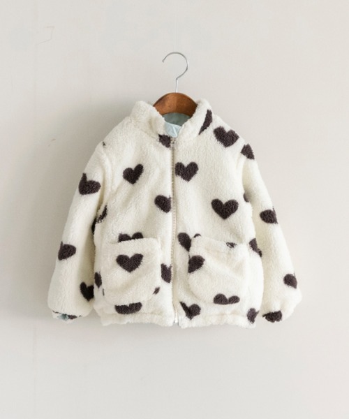 マシンウォッシャブル/リバーシブル】中綿×ボアアウター