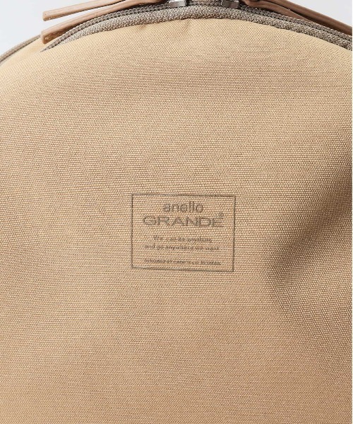anello GRANDE(アネログランデ)の「anelloGRANDE ふえる リュック(バックパック/リュック・レディース・ベージュ/ネイビー/ブルーグレー/ブラック/オリーブ・FREE)」の6枚目の写真