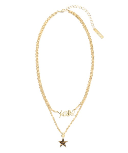TWO STRAND NECKLACE（ネックレス）｜X-girl（エックスガール）の