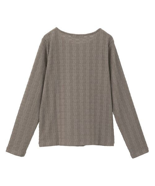 AMERICAN HOLIC(アメリカンホリック)の「ジャガードカットプルオーバー(Tシャツ/カットソー・レディース・モカ/チャコールグレー・M/L)」の13枚目の写真